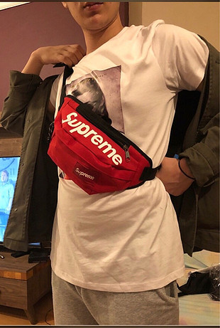 Tasarımcı Supreme bel çantası
