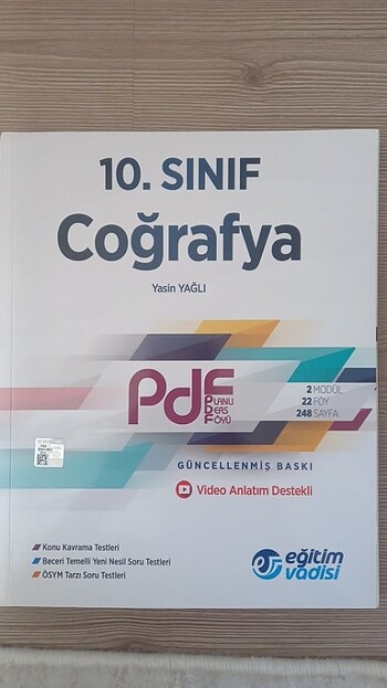 Eğitim Vadisi 10.Sınıf Coğrafya