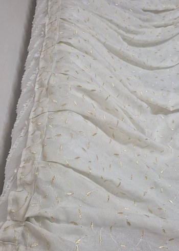 İşlemeli Parlak Tül Perde - Görsel 9