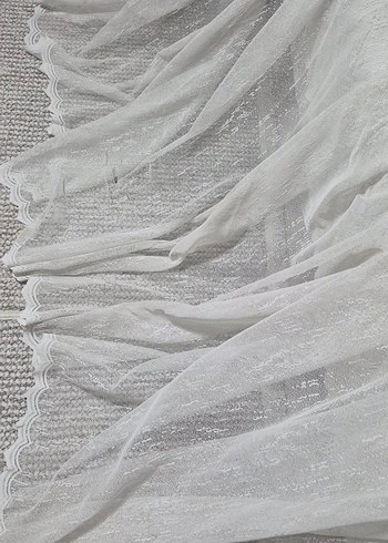 Beyaz Bohem Perde - Görsel 3