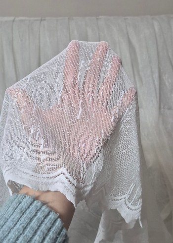 Beyaz Bohem Perde - Görsel 5