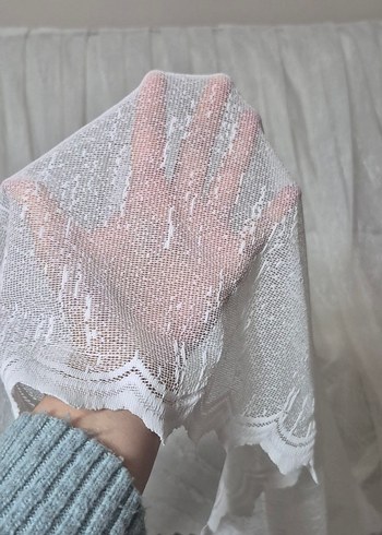 Beyaz Bohem Perde - Görsel 6