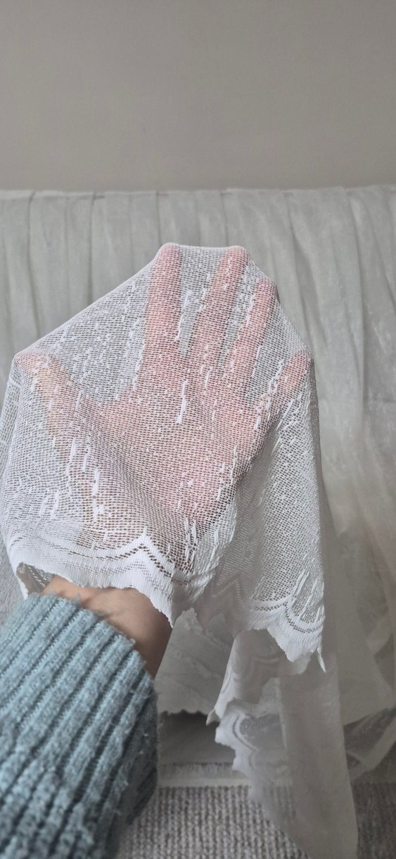 Beyaz Bohem Perde - Görsel 5