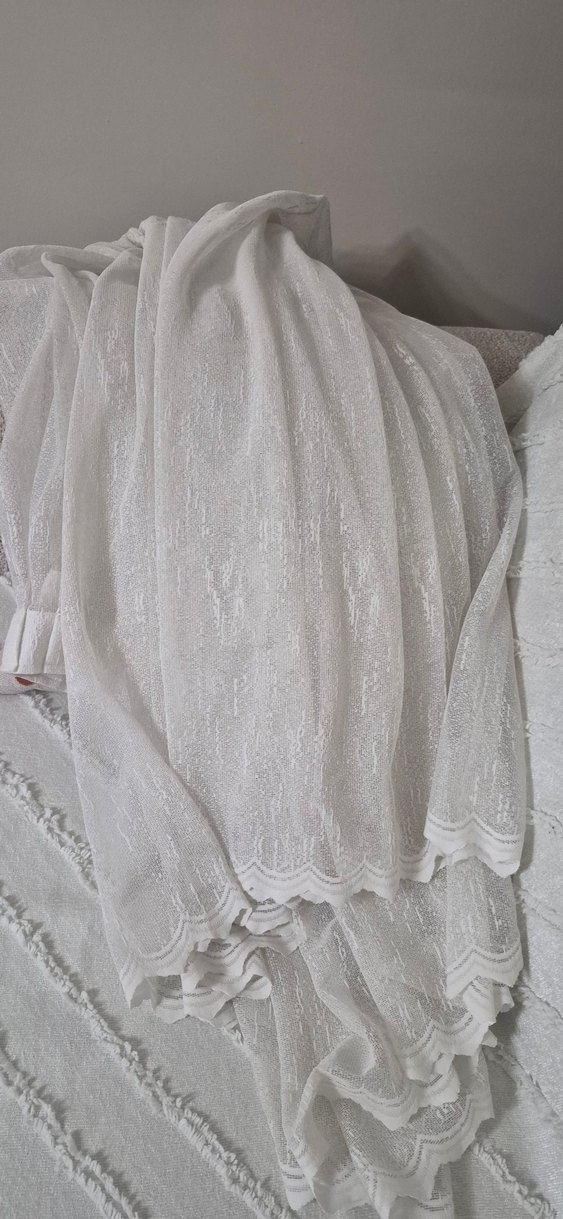 Beyaz Bohem Perde - Görsel 2