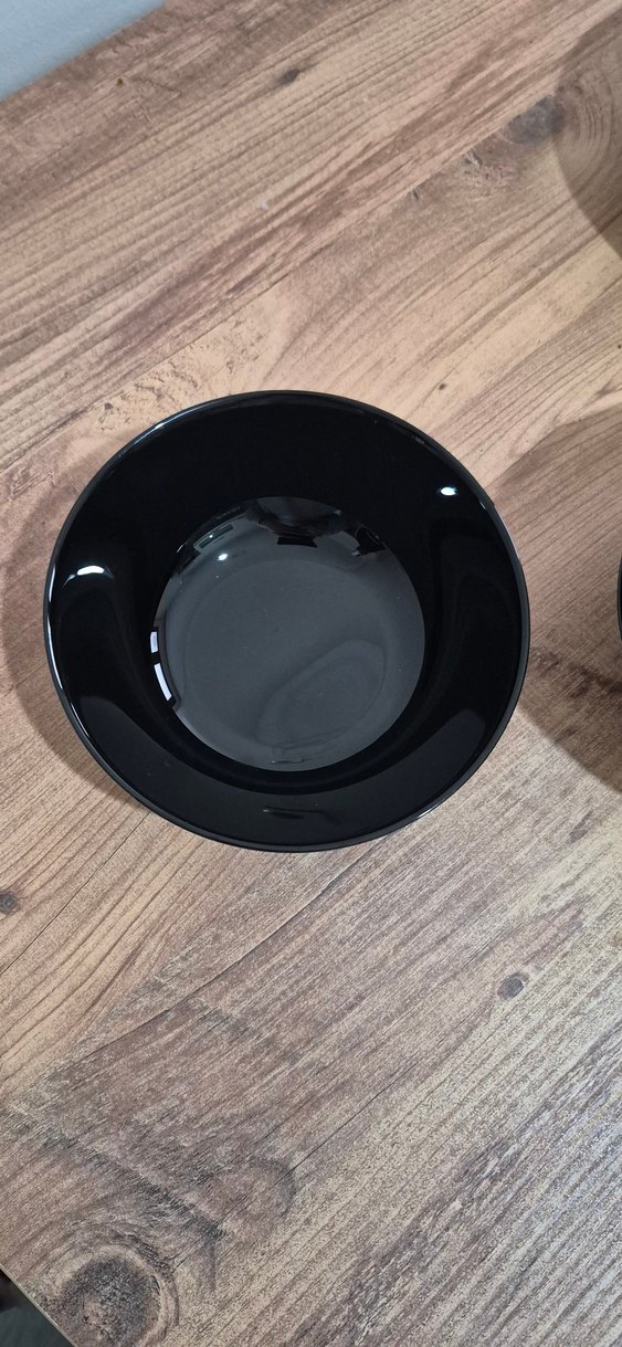 Siyah Yemek Tabağı ve Kasesi Seti - Görsel 4