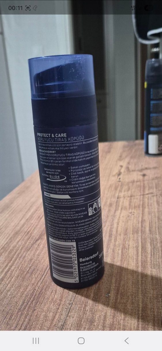 Nivea Men Koruyucu Tıraş Köpüğü 200 ml - Görsel 4