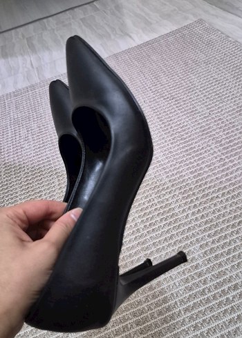 Kadınca Siyah Stiletto Topuklu Kadın Ayakkabı - Görsel 6