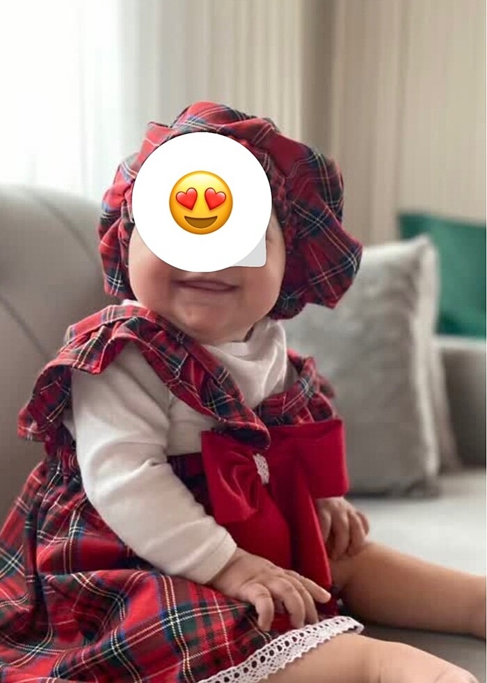 Kız bebek elbise - Görsel 2