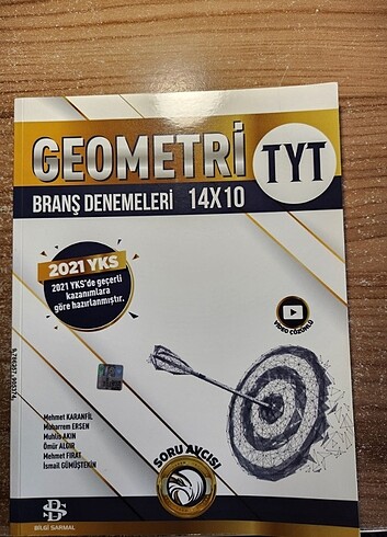 Bilgi sarmal tyt ayt geometri deneme kitabı 