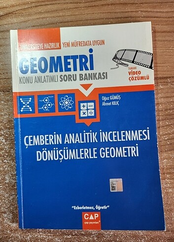 Çap çemberin analitik incelenmesi ve dönüşümlerle geometri fasik