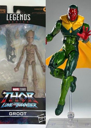 Marvel Legends Groot ve Vision