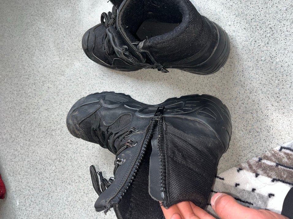 Siyah Bağcıklı Erkek Biker Bot - Görsel 2