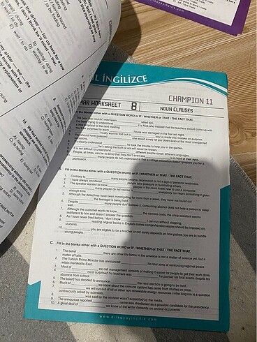  Beden Renk dilko grammar worksheet