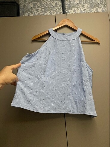 Halter yaka bluz