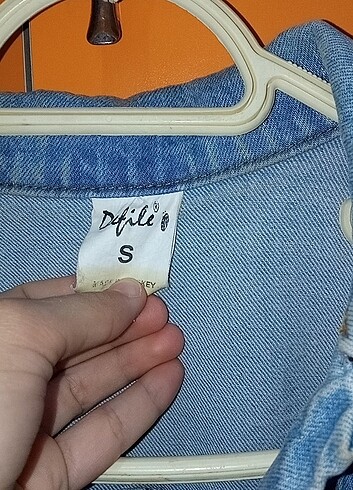 xs Beden mavi Renk Kadın kot ceket
