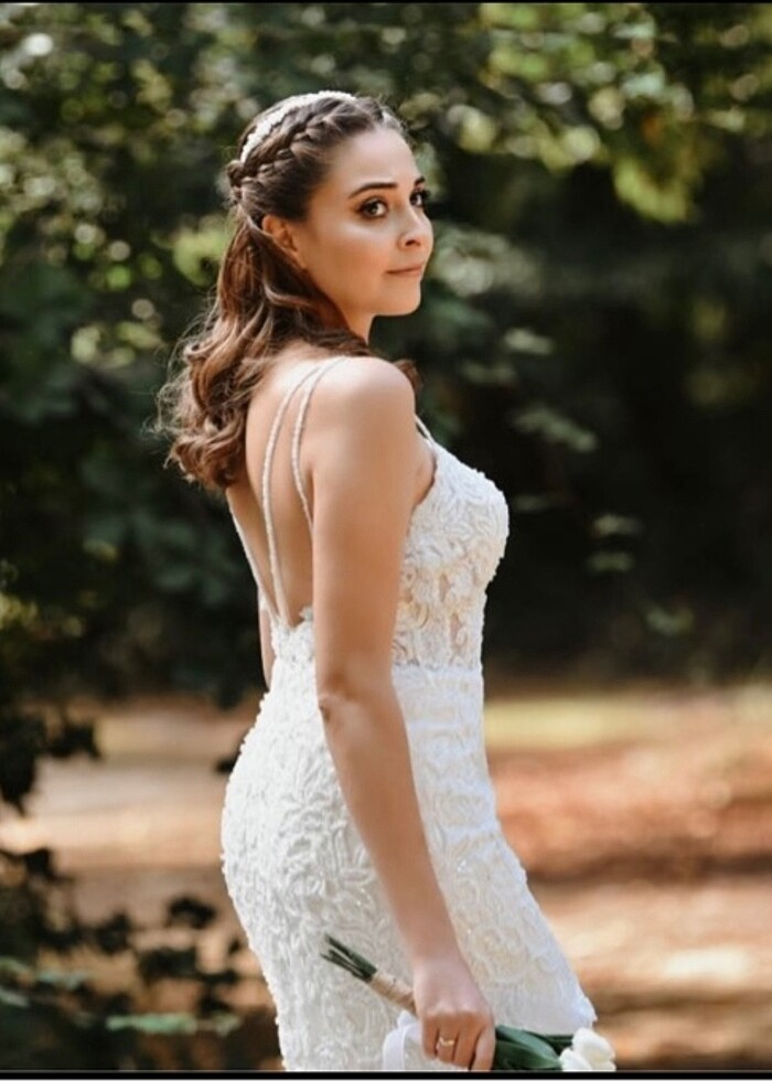 Balık model gelinlik - Görsel 3