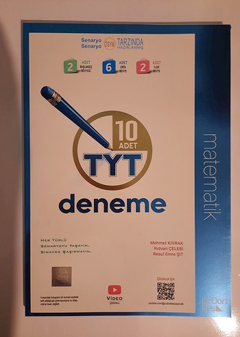 345 TYT Matematik Deneme Kitabı