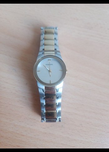 Fossil Bej ve Gri Kadın Kol Saati