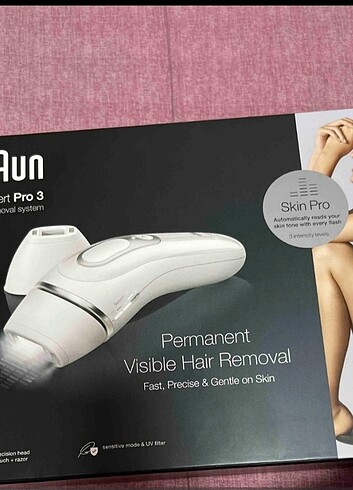 Braun Silk expert lazer epilasyon 