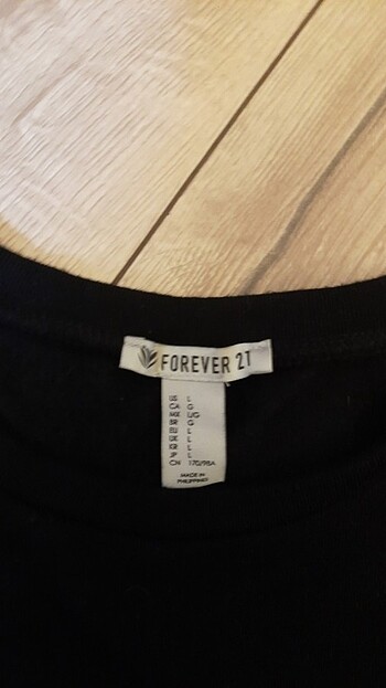 Forever 21 siyah sırt dekolteli kazak