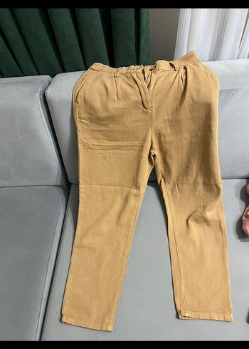 Addax Mom Keten Kadın Pantolon