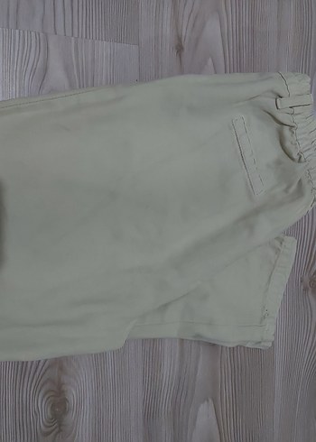 38 Beden camel Renk Mom Jean ,Kadın Keten Kumaş Pantolon
