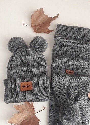 3-5 Yaş, 21 cm Beden gri Renk #bere #COCUK 