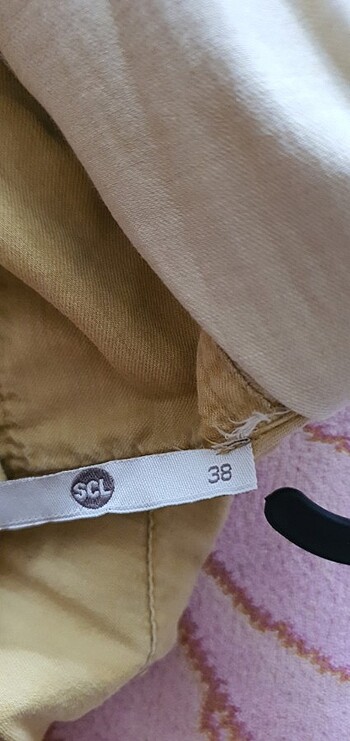38 Beden Seçil Tam pamuk Trenckot