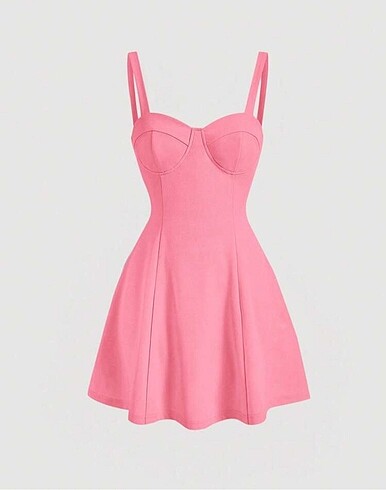 SHEIN pembe elbise