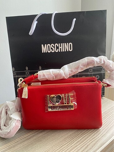 Love moschıno orijinal çanta