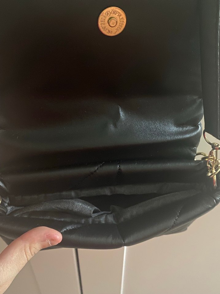 Zincir Detaylı Siyah Kadın Çanta - Görsel 3