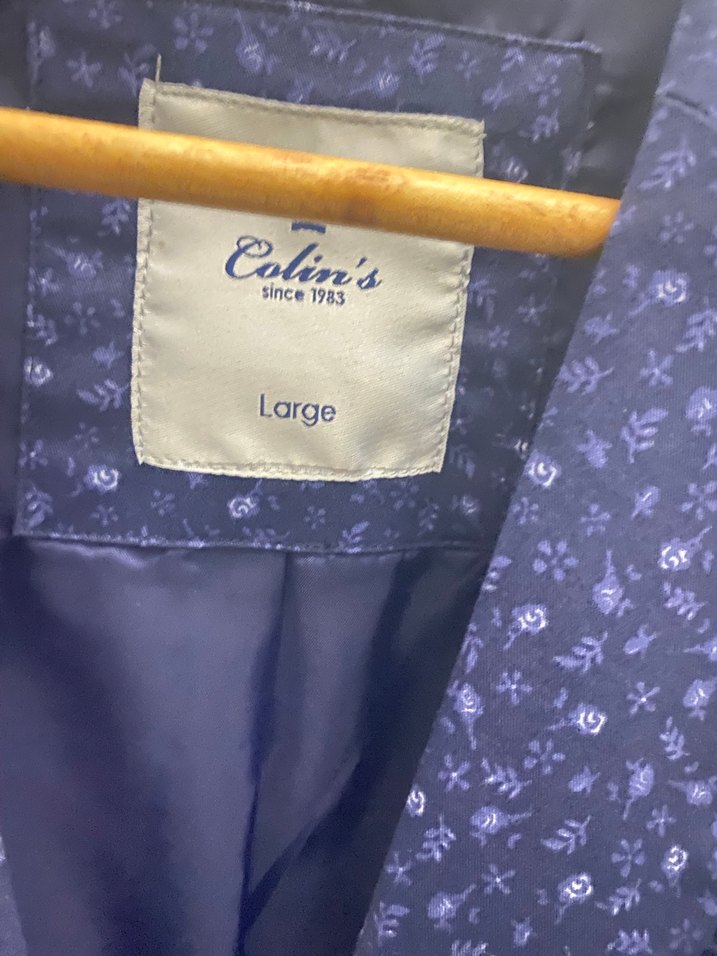 Düğmeli Lacivert Kadın Blazer Ceket - Görsel 3