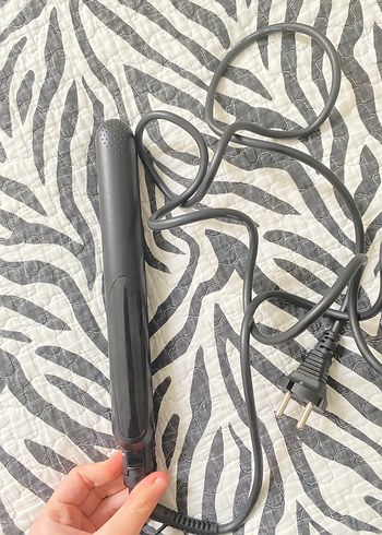 Siyah Gri Saç Düzleştirici - Görsel 7