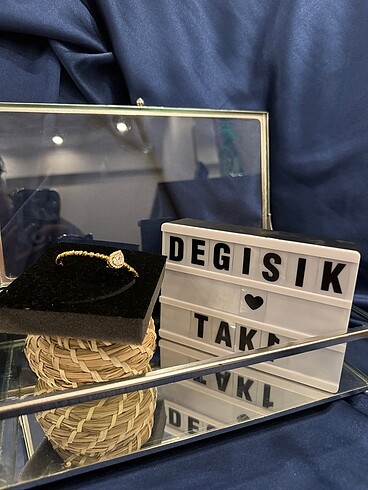 Kristal damla taşlı Çelik kelepçe