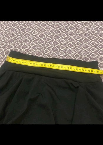 Siyah şort etek - Görsel 3