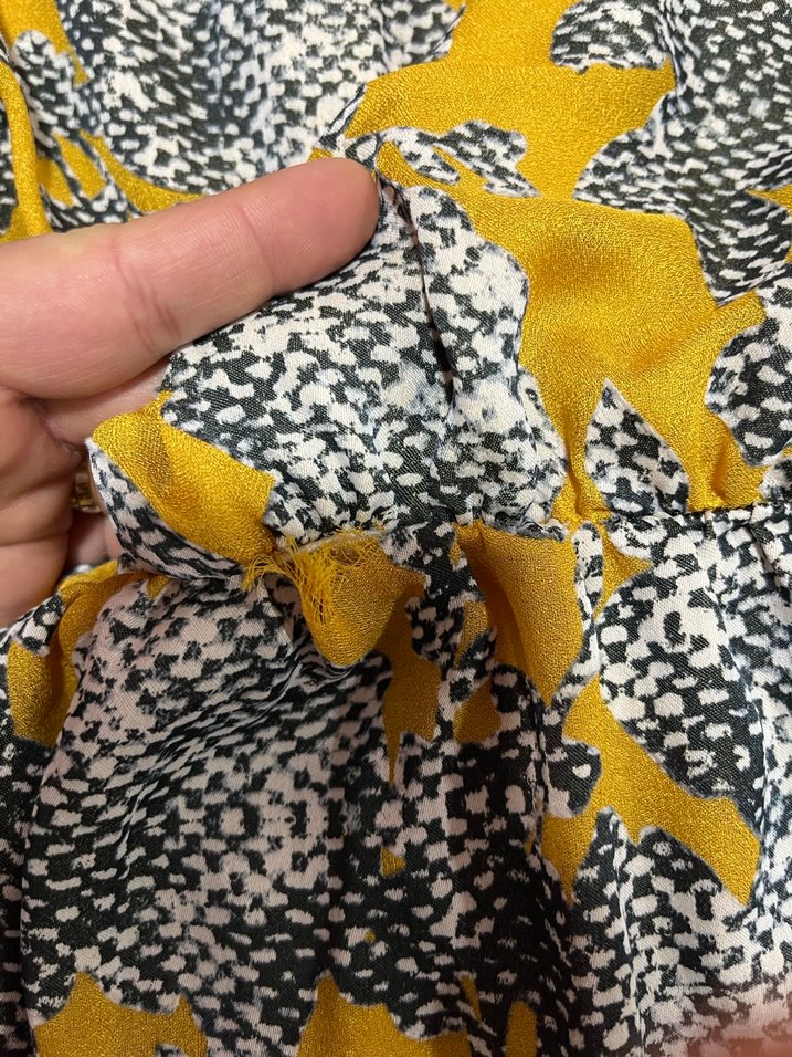 Bohem Uzun Kollu Yılan Desenli Elbise - Görsel 5