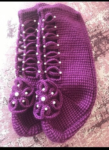 Çeyizlik Tunus işi patik - Görsel 4