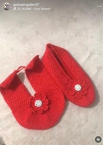 Çeyizlik Tunus işi patik - Görsel 2