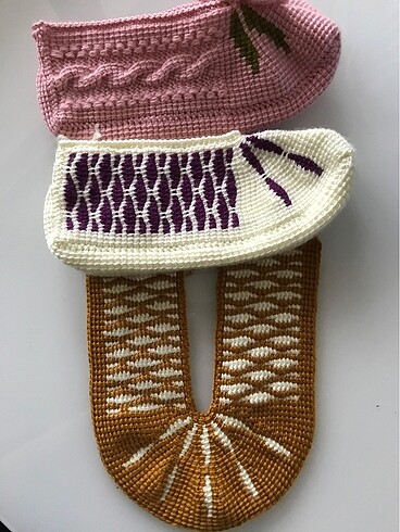 Çeyizlik Tunus işi patik - Görsel 2