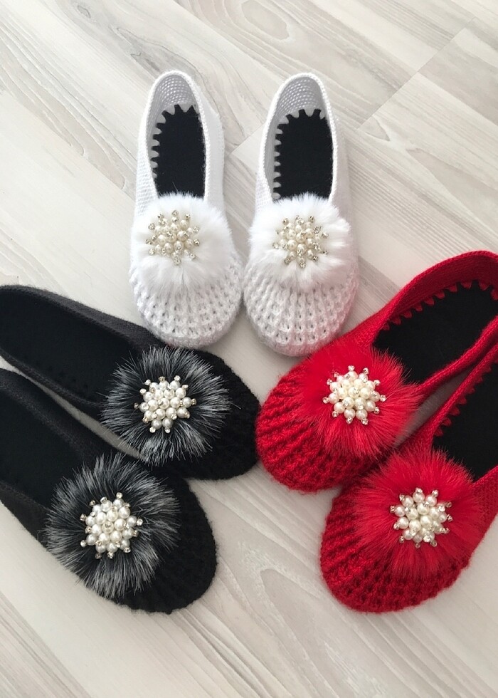 Çeyizlik tabanlıklı babet patik - Görsel 2