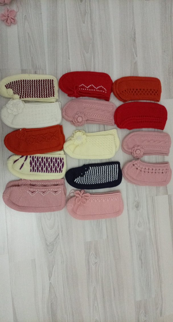 çeyizlik Tunus işi patik - Görsel 2