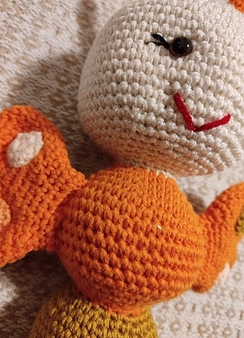 Tasarımcı Amigurumi oyuncak kelebek