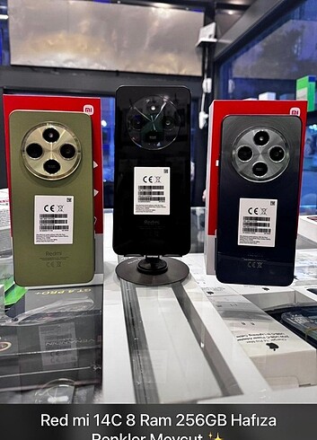 Xiaomi 14c 8/256 Sıfır cihaz