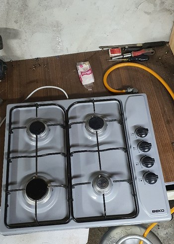 4 Gözlü  Gri Gazlı Ocak - Görsel 3