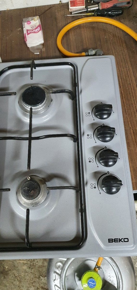 4 Gözlü  Gri Gazlı Ocak - Görsel 2