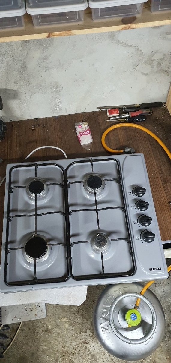 4 Gözlü  Gri Gazlı Ocak - Görsel 3