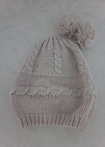 Bej Örgü Bohem Kadın Bere - Görsel 2