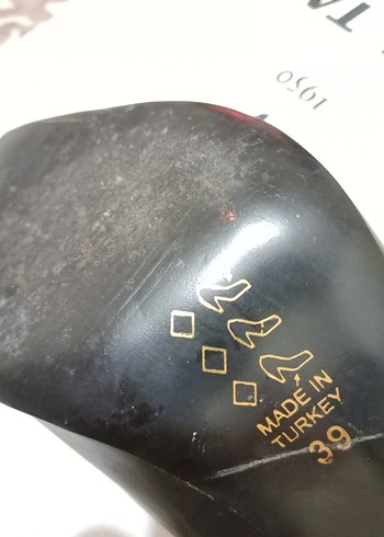 Siyah Tokalı Stiletto Topuklu Kadın Ayakkabı - Görsel 3