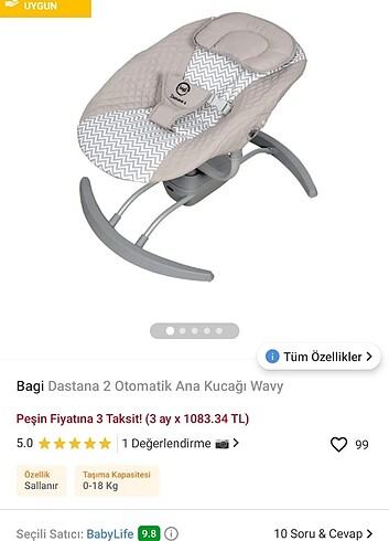 Otomatik salıncak 