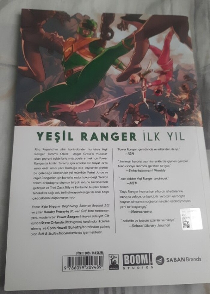 Power Rangers İlk Yıl Çizgi Roman Cilt 1  - Görsel 2
